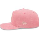gorra-curva-rosa-ajustable-19twenty-precurved-corduroy-pastel-de-new-york-yankees-mlb-de-new-era