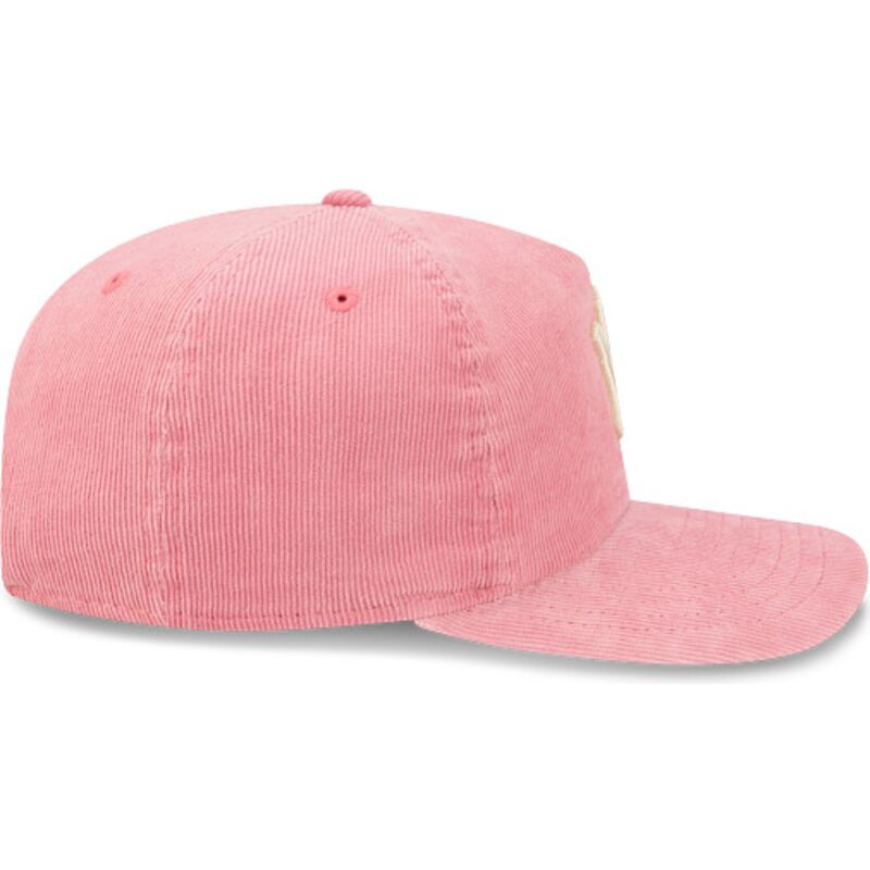 gorra-curva-rosa-ajustable-19twenty-precurved-corduroy-pastel-de-new-york-yankees-mlb-de-new-era