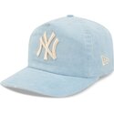 gorra-curva-azul-ajustable-19twenty-precurved-corduroy-pastel-de-new-york-yankees-mlb-de-new-era