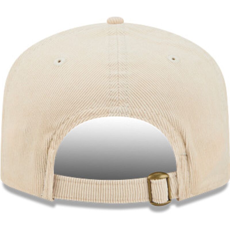 gorra-curva-beige-ajustable-con-logo-azul-19twenty-precurved-corduroy-pastel-de-los-angeles-dodgers-mlb-de-new-era