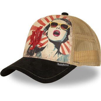 Gorra trucker multicolor Nº286 CHE de Rock’nFreeLife
