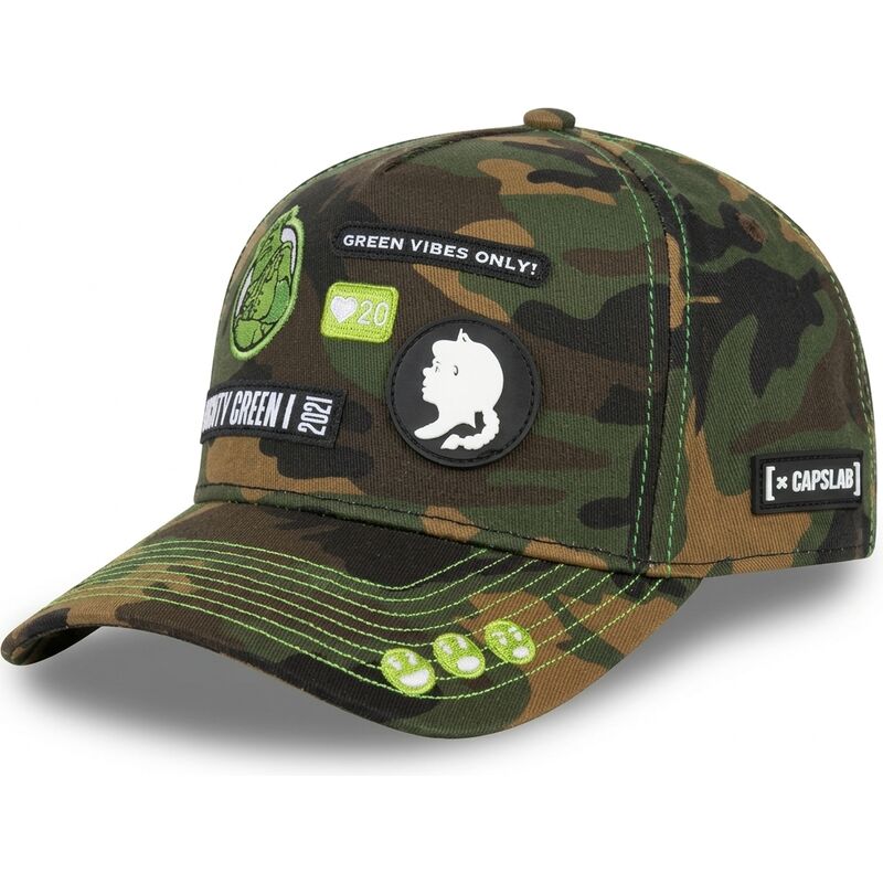 gorra-curva-camuflaje-snapback-shrek-shr2-kam-de-capslab gorra-curva-camuflaje-snapback-shrek-shr2-kam-de-capslab