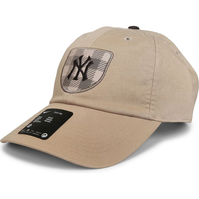 gorra-curva-beige-ajustable-club-unstructured-organic-cotton-hemp-de-new-york-yankees-mlb-de-nike