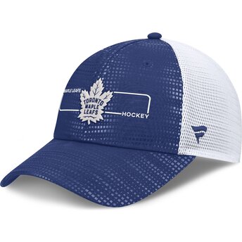 Gorra trucker azul y blanca Structured Meshback de Toronto Maple Leafs NHL de Fanatics