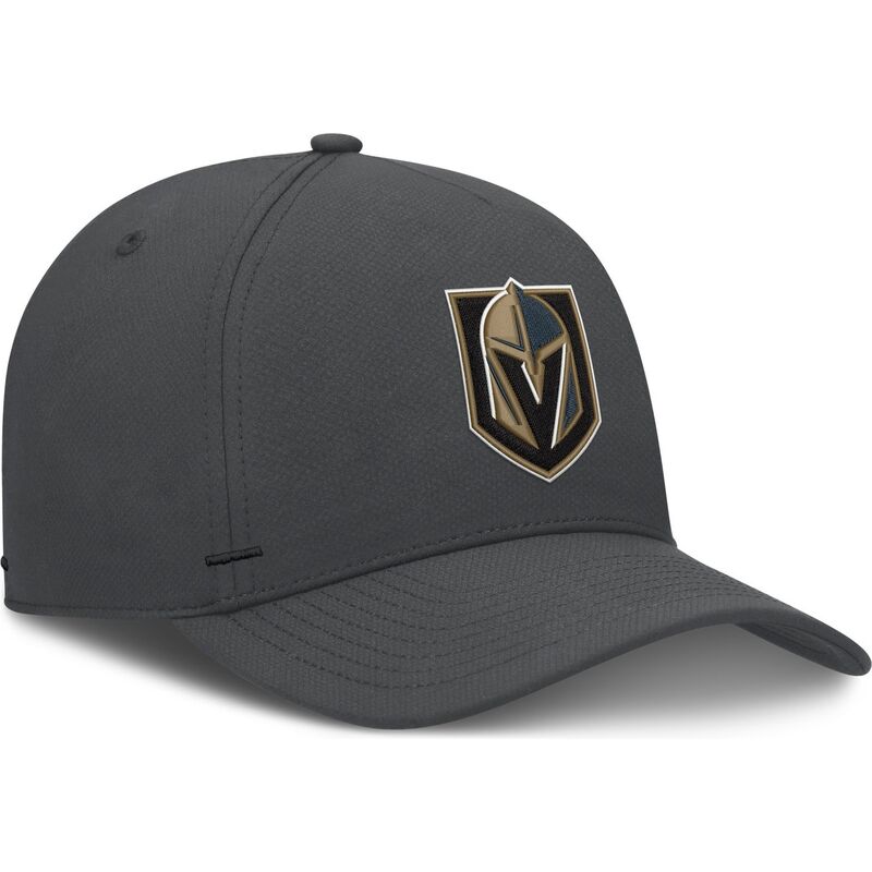 gorra-curva-gris-y-negra-snapback-structured-a-frame-de-vegas-golden-knights-nhl-de-fanatics
