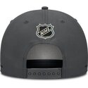 gorra-curva-gris-y-negra-snapback-structured-a-frame-de-vegas-golden-knights-nhl-de-fanatics