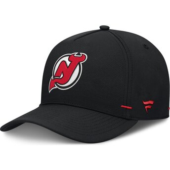 Gorra curva negra snapback Structured A-Frame de New Jersey Devils NHL de Fanatics