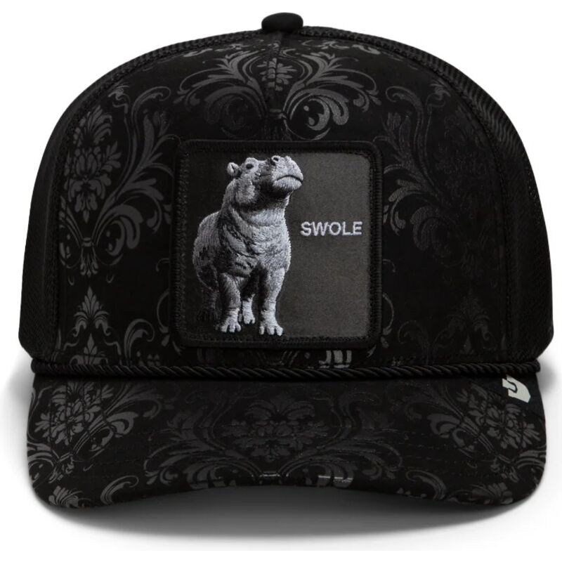 gorra-trucker-negra-hipopotamo-swole-gilded-beast-the-farm-de-goorin-bros