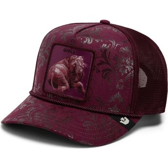Gorra trucker granate elefante Goals Gilded Beast The Farm de Goorin Bros.