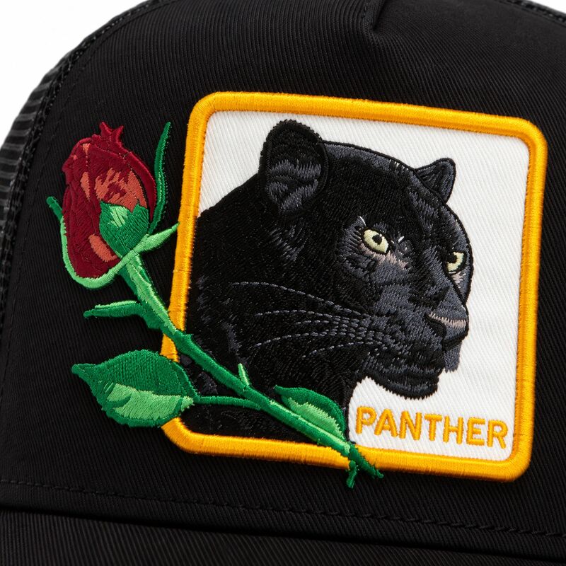 gorra-trucker-negra-pantera-celebrate-a-legend-sidekick-the-farm-de-goorin-bros