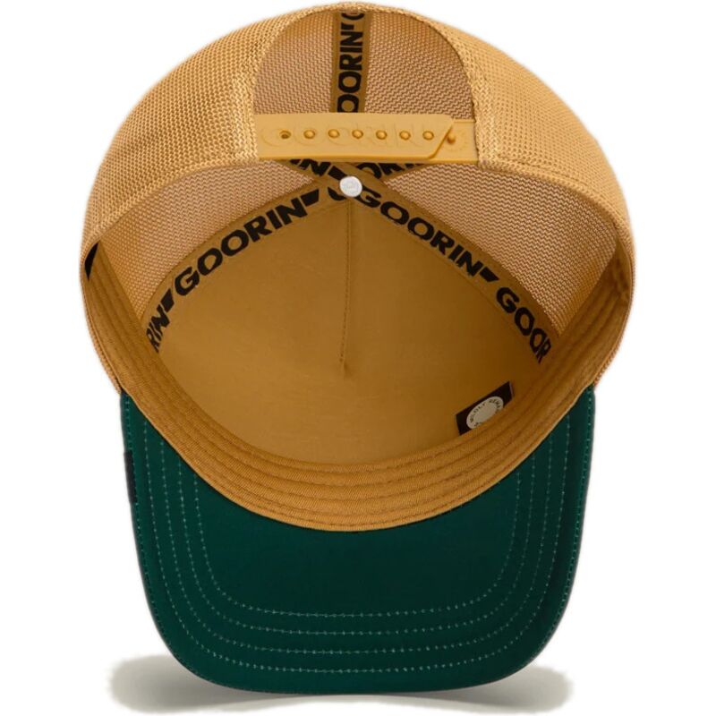 gorra-trucker-marron-y-verde-pez-pro-migration-the-farm-de-goorin-bros gorra-trucker-marron-y-verde-pez-pro-migration-the-farm-de-goorin-bros