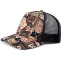 gorra-trucker-multicolor-y-negra-hft-crasy-sofa-bear-de-djinns