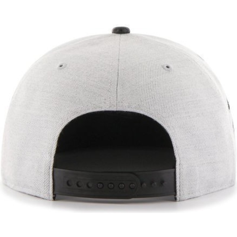 gorra-plana-gris-snapback-lisa-con-logo-lateral-de-mlb-los-angeles-dodgers-de-47-brand